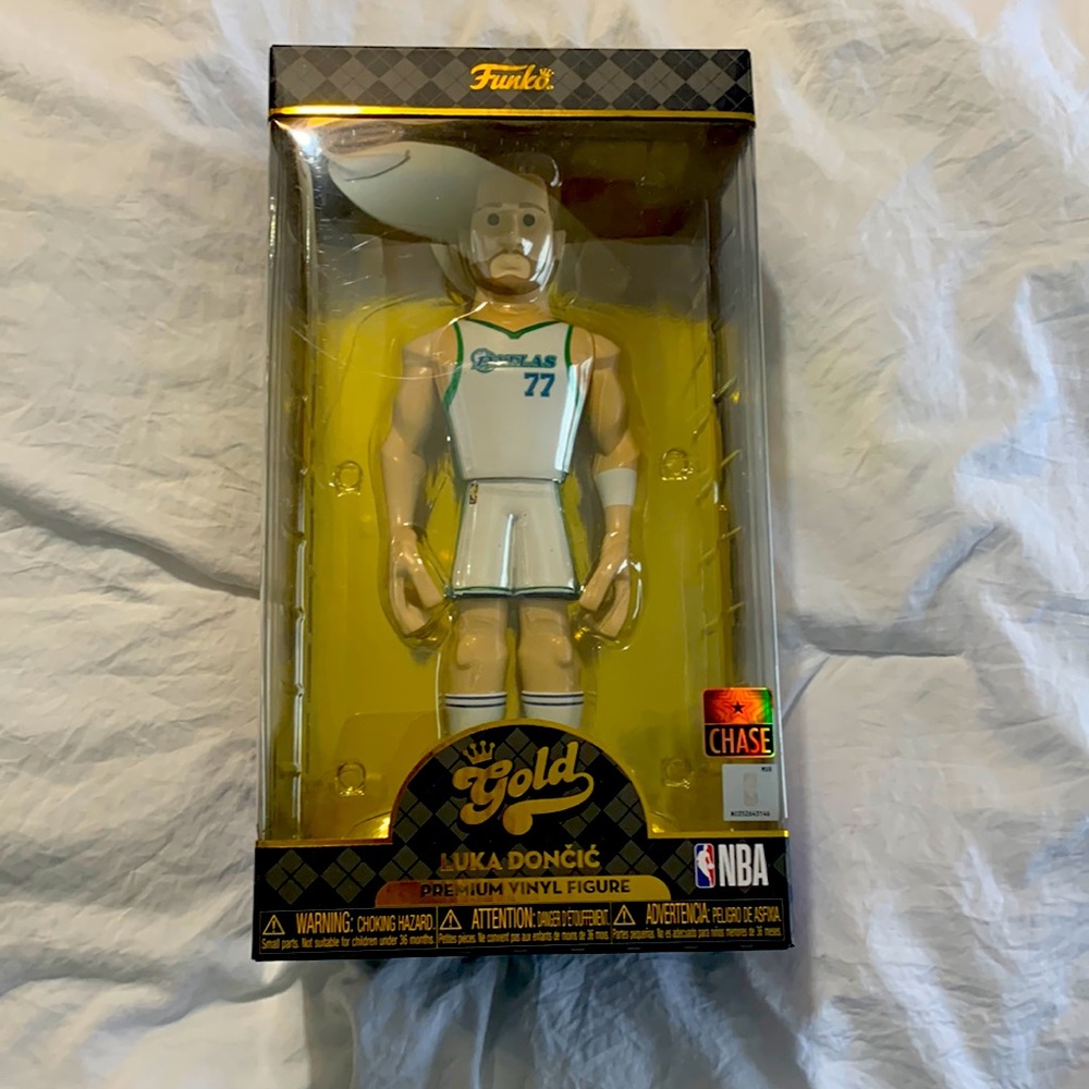 Gold Luka Doncic funko
